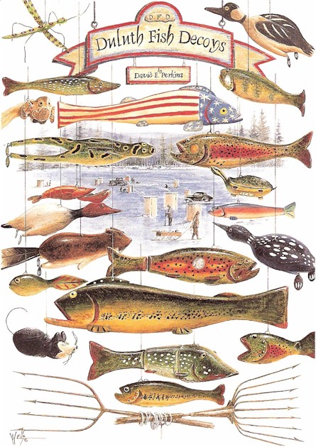 Minnesota Fish Decoy 